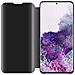 Custodia Compatibile Con Samsung Galaxy S20 In Tormalina Nera - Clear View Specchio Coperchio Protettivo Con Funzione Di Supporto Protezione A 360 Gradi - Foto miniatura 3