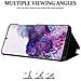 Custodia Compatibile Con Samsung Galaxy S20 In Tormalina Nera - Clear View Specchio Coperchio Protettivo Con Funzione Di Supporto Protezione A 360 Gradi - Foto miniatura 5