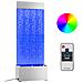 Colonna Di Bolle Con Led Rgb Acciaio Inox E Acrilico 110 Cm - Foto miniatura 2