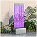 Colonna Di Bolle Con Led Rgb Acciaio Inox E Acrilico 110 Cm - Foto miniatura 1