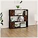 Libreria /divisorio Rovere Fumo 100x24x94 Cm - Foto miniatura 3