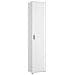 Armadio Multiuso Lagalb, Mobile Multifunzione Portascope, Armadio Alto Multiuso A 1 Anta, 39x35h190 Cm, Bianco - Foto miniatura 2