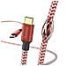 Reflective Usb Kabel 1,5 M Usb 2.0 Usb C Rot (00201560) - Foto miniatura 2