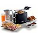 Tostapane Breakfast Capacità 2 Fette di Pane Potenza 760W Colore Grigio - Foto miniatura 2