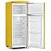 Frigorifero Doppia Porta RKG 8936 Classe E Capacità Lorda 206 Litri Colore Giallo - Foto miniatura 3