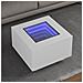 Tavolino Salotto Con Led Bianco 60x60x40 Cm Legno Multistrato - Foto miniatura 1