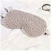 Maschera Per Gli Occhi A Forma Di Orsetto Di Peluche Grey - Foto miniatura 2