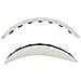 Cuscinetto Di Ricambio Per Archetto Per Cuffie Bose Qc35, Qc35ii, Qc45 Beige - Foto miniatura 3