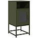Comodino Verde Oliva 36x39x78 Cm In Acciaio Laminato A Freddo - Foto miniatura 2