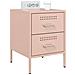 Lusso Casadino -  Comodino Rosa 36x39x50,5 Cm In Acciaio - Foto miniatura 3