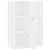 Armadietto Bianco 60x29,5x90 Cm In Legno Ingegnerizzato - Foto miniatura 5