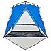 Tenda da Spiaggia 4Persone Azzurro Rilascio Rapido Impermeabile - Foto miniatura 8