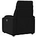 Poltrona Elettrica Reclinabile Nera in Tessuto - Foto miniatura 7