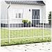 Recinzione per Giardino WOERDEN 5 pz 8,5 x 1 m Bianco - Foto miniatura 2