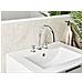 Rubinetteria Per Lavabo Pilcomayo Ottone Argento - Foto miniatura 1