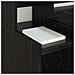 Scrivania Rovere nero 97 x 45 x 90 cm Legno multistrato - Foto miniatura 5
