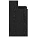 Scrivania Rovere nero 97 x 45 x 90 cm Legno multistrato - Foto miniatura 8