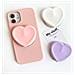 Supporto E Impugnatura Magnetica A Forma Di Cuore In Silicone Magsafe - Porta Telefono Espandibile Compatibile Con Iphone Blue - Foto miniatura 3