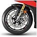 Kit Strisce Adesive Compatibili Per Moto Bmw S1000 Xr Adesivi Cerchi 17' Tuning Bianco - Foto miniatura 2