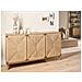 Credenza A 3 Ante Bondi Marrone Chiaro - Foto miniatura 1