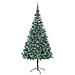 Albero di Natale artificiale Verde 210 cm PVC e Acciaio - Foto miniatura 4