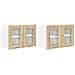 Armadio pensile Riga 2 pcs Rovere Sonoma 60 x 31 x 40 cm - Foto miniatura 1