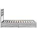 Letto con Contenitore con testiera Grigio Sonoma 90 x 190 cm - Foto miniatura 9