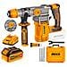TRAPANO MARTELLO DEMOLITORE 20V TASSELLATORE + 2 BATTERIA DA 4 AH INGCO SDS PLUS - Foto miniatura 1