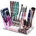 Scatola Portaoggetti Multifunzionale Per Nail Art - Organizer Trasparente In Plastica Pc Con Scomparti Multipli Transparent+black - Foto miniatura 1