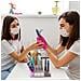 Scatola Portaoggetti Multifunzionale Per Nail Art - Organizer Trasparente In Plastica Pc Con Scomparti Multipli Transparent+black - Foto miniatura 7