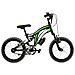 Bici Bimbo Misura 16 Mountain Bike Bambino Mtb 1v Colorado Full Suspension Cl16 Doppia Ammortizzata - 27 Nero Giallo Fluo Opaco - Foto miniatura 2