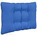 Cuscino per divano da esterno 3 pcs Blu Reale Poliestere - Foto miniatura 5