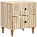 Armadio da Notte 2 pcs Rovere Sonoma 43 x 34,5 x 48 cm - Foto miniatura 3