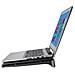 Azul Base di raffreddamento con 2 ventole per Laptop fino a 17.3" - Blu - Foto miniatura 4