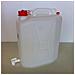 Tanica Alimentare In Plastica Con Rubinetto 20 Lt - Foto miniatura 1