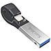 Chiavetta USB 128GB iXpand Interfaccia USB 3.0 Colore Nero / Argento - Foto miniatura 4