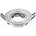 Portafaretto Incasso Rotondo Regolabile 1*gu10 Mod. Vt-782rd Sku 3600 - Colore Alluminio - Foto miniatura 1