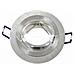Portafaretto Incasso Rotondo Regolabile 1*gu10 Mod. Vt-782rd Sku 3600 - Colore Alluminio - Foto miniatura 2