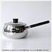 Sg55 / pen B - Mami Casseruola A Manico Lungo Per Bourguignonne In Acciaio Inossidabile 18/10 Con Fondo Termodiffusore E Manico In Legno Nero. - Foto miniatura 2