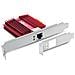 Scheda di Rete TX401 Ethernet Interna 10000 Mbit /s Colore Rosso - Foto miniatura 2