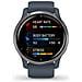 Sportwatch Venu 2 45mm Impermeabile 5ATM Display 1.3" GPS Wi-Fi per Fitness con Contapassi e Cardiofrequenzimetro Granite Blue - Foto miniatura 9