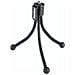 Mini treppiedi "Flexi", nero (12 cm - 58 g), testa fissa, gambe a sezione singola - Foto miniatura 1