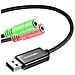 Usb Card Esterno Audio Usb A 3.5mm Jack Aux Stereo Audio Adapter Per Ps4 Pc Laptop Desktop Altoparlanti O Cuffia Con Separata Plug - Housing Metal Durable Intrecciato - Foto miniatura 1