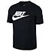 T-shirt Uomo Icon Futura Nera Taglia S Codice Ar5004-010 - Foto miniatura 4