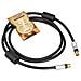 00056513 1.5m Coaxial M Coaxial FM Nero cavo coassiale - Foto miniatura 1