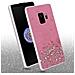 Custodia Compatibile Con Samsung Galaxy S9 In Rosa Con Glitter - Coperchio Protettivo In Silicone Tpu Flessibile Con Glitter Scintillanti - Foto miniatura 3