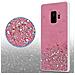 Custodia Compatibile Con Samsung Galaxy S9 In Rosa Con Glitter - Coperchio Protettivo In Silicone Tpu Flessibile Con Glitter Scintillanti - Foto miniatura 5