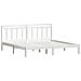 Giroletto Bianco 180x200 cm Super King in Legno Massello - Foto miniatura 3