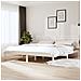 Giroletto Bianco 180x200 cm Super King in Legno Massello - Foto miniatura 1