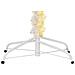Albero Di Natale Artificiale Punte Iridescenti Bianco 240cm Pvc - Foto miniatura 4